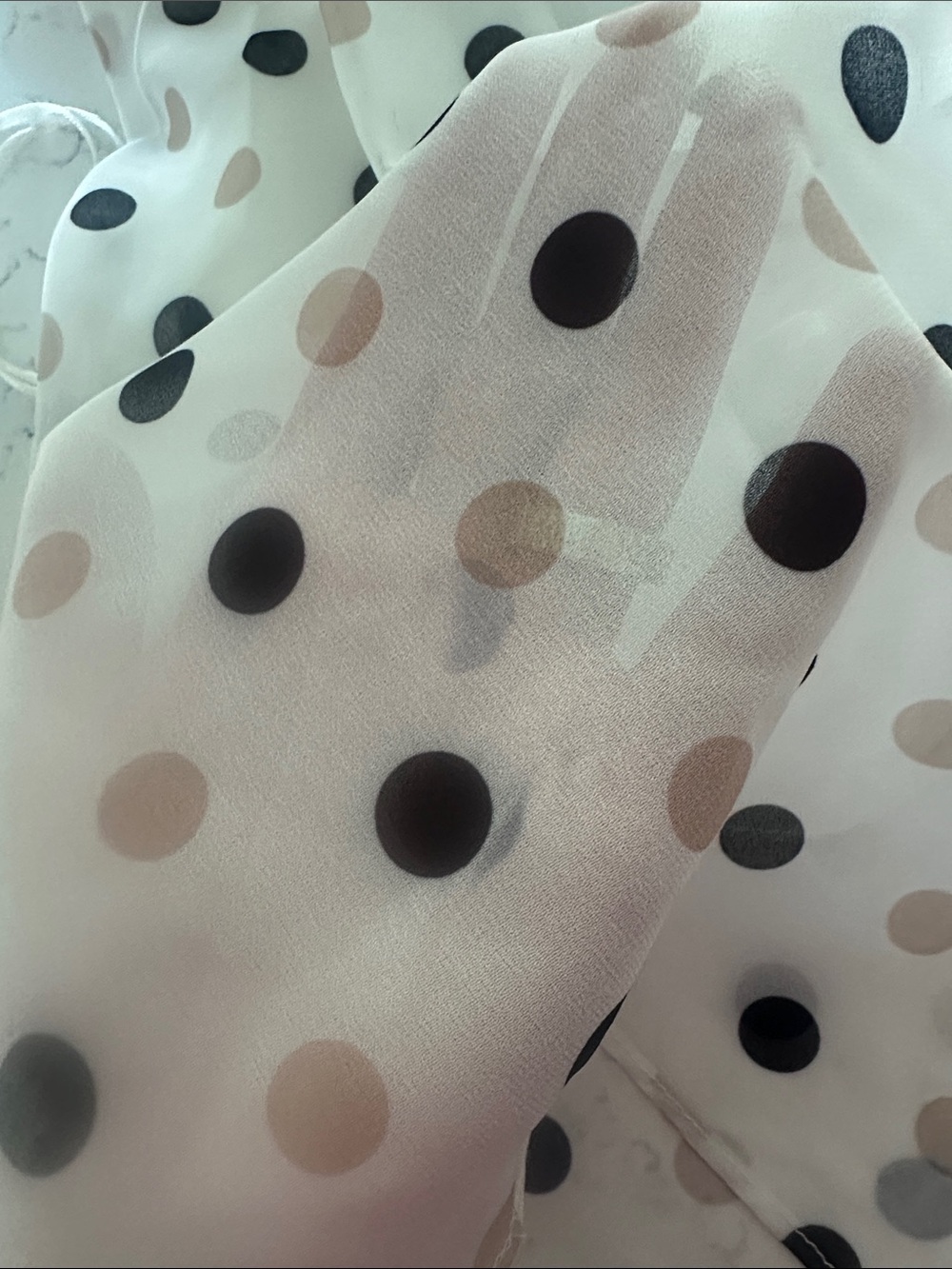 White Polka Dot Two-Piece Set - Sleeveless Crop Top & Skirt frankie’s bikinis - Picture 5 of 5
